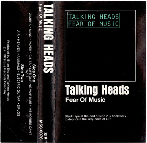 vinyloid:  Talking Heads - Fear Of Music porn pictures