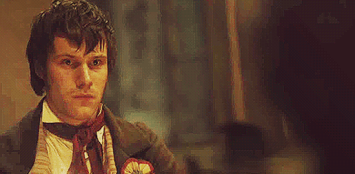 lucrezianoin:rrueplumet:LES MIS: WHAT THEY WERE REALLY THINKING joly’s expression speaks for itself.