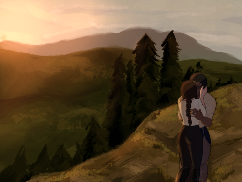 i will only paint backgrounds if it’s my guilty ship ehehehe( more (hashtag) connily!!! from a tikto