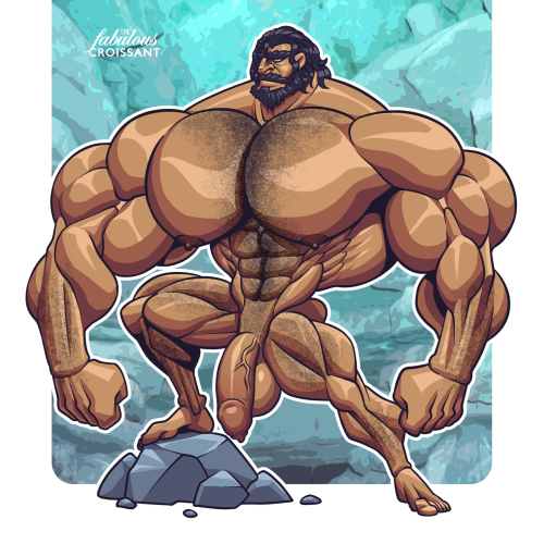 gravity-falls-hunks:  A super top heavy cave hunk on the prowl.  Yeah Baby, Yeah~