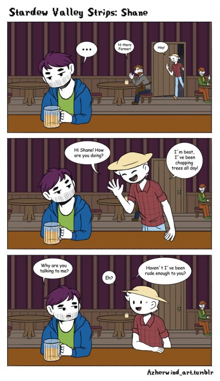 azherwind-art: Sebs is getting frustratedNow you will also be able to read de SV strips on Tapas! It