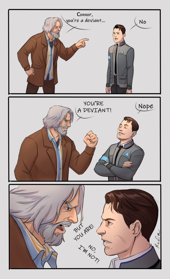 Detroit: Become Human (because yes, why not) on Tumblr