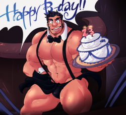 thewildwolfy:  Happy birthday to my best friend @chesschirebacon