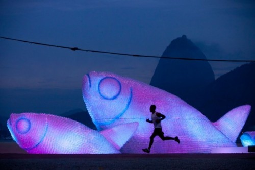 sixpenceee:As part of the UN Conference on Sustainable Development an enormous outdoor installation 