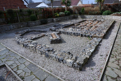 thesilicontribesman: Prestatyn Roman Bath House, North Wales, 17.3.18. The Prestatyn Roman Bath Hous