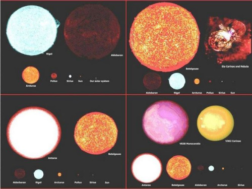 did-you-kno:  Visualizing the Size and Scale of Planets and Starssixpenceee:(Source)