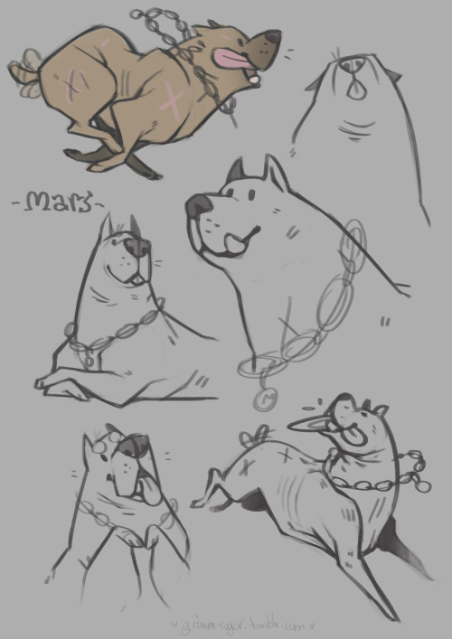 grimm-sugar:  mabari mabari mabari mabari mabari mabari maBARI this is Mars, my Warden’s mabari, and he’s a big dumb baby.  