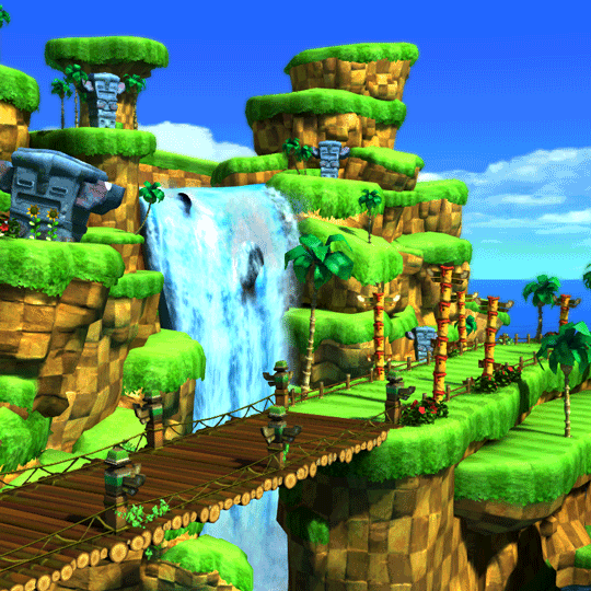 Modern Green Hill Zone Sonic: Trò chơi Sonic đã được cập nhật với kiểu dáng hiện đại tại Green Hill! Giờ đây, với đồ họa đẹp mắt hơn và nhiều tính năng hấp dẫn hơn, trò chơi này sẽ đem đến cho bạn những giây phút giải trí tuyệt vời. Thưởng thức những hình ảnh đẹp và âm thanh kịch tính của Green Hill trong Sonic hiện đại.