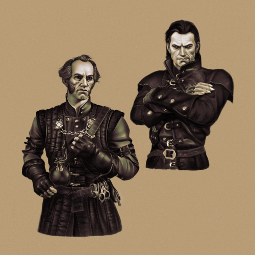 Witcher 3: Blood and Wine characters sketches part III