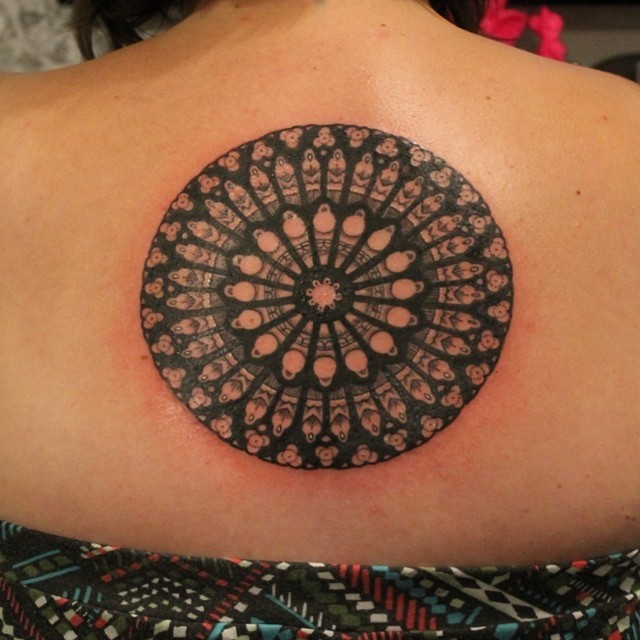 rose window tattooTikTok Search