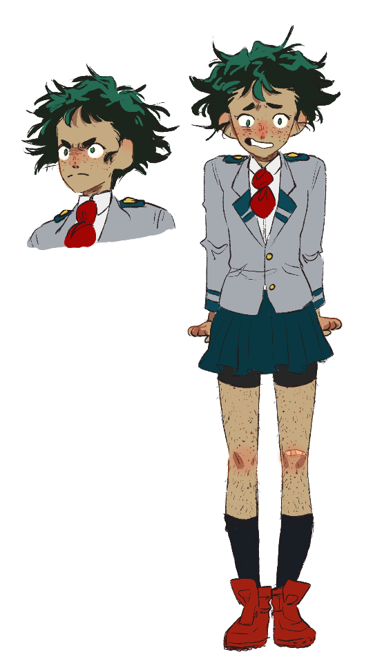 flanelltees: SO BASICALLY!!!! all of them can be trans if you want but TSUYU AND