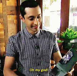 domhnallgleeful:  Riz Ahmed took a look at his character Bodhi Rook action figure ( Rogue one : A Star Wars Story) for the first time 