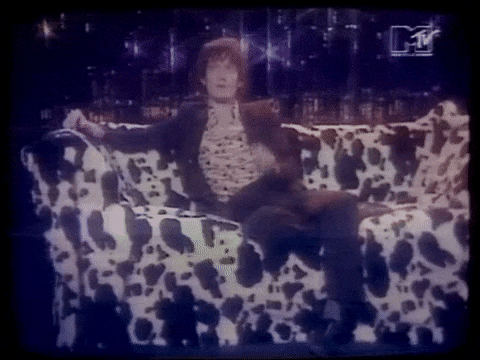 Jarvis On A Big Cow Print Couch :) 