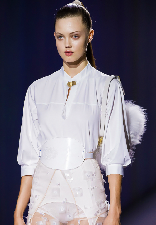 ohmywixson:  Lindsey Wixson @ Vionnet SS 2015.