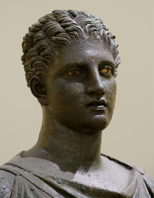 theancientwayoflife:~Artemis. Date: Mid-4th century B.C. Medium: Bronze Provenance: Athens, Archaeol