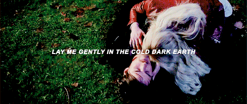 theouatgifs:and i was burnin’ up a fever, i didn’t care much how long i lived, but i swear i thought