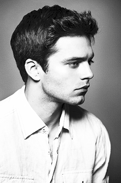 :  Sebastian Stan photographed by Santiago Sierra  