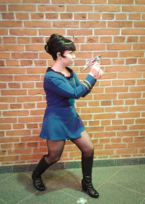 gridcosplay: Science and actionThrowback to 2015 when I made my first Star Trek uniform with the spi