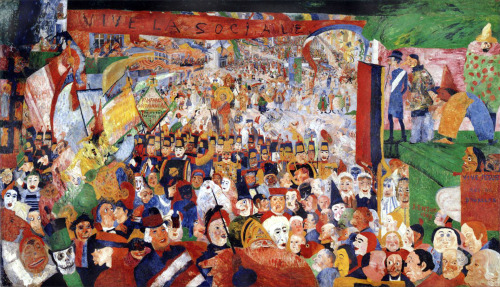 Christ’s Entry into Brussels in 1889, by James Ensor, Getty Center, Los Angeles.