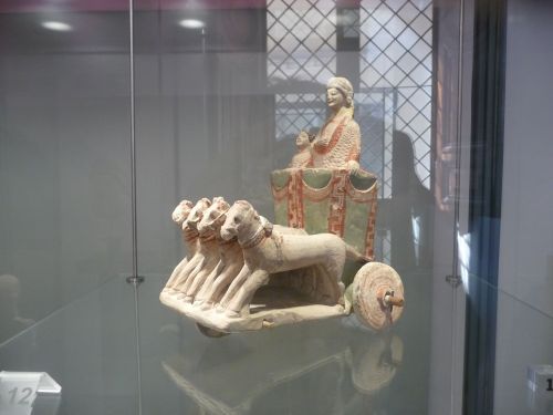 romegreeceart:romegreeceart:Museo Barracco - Chariot with Two People* 5th century BCE* CyprusRome, J