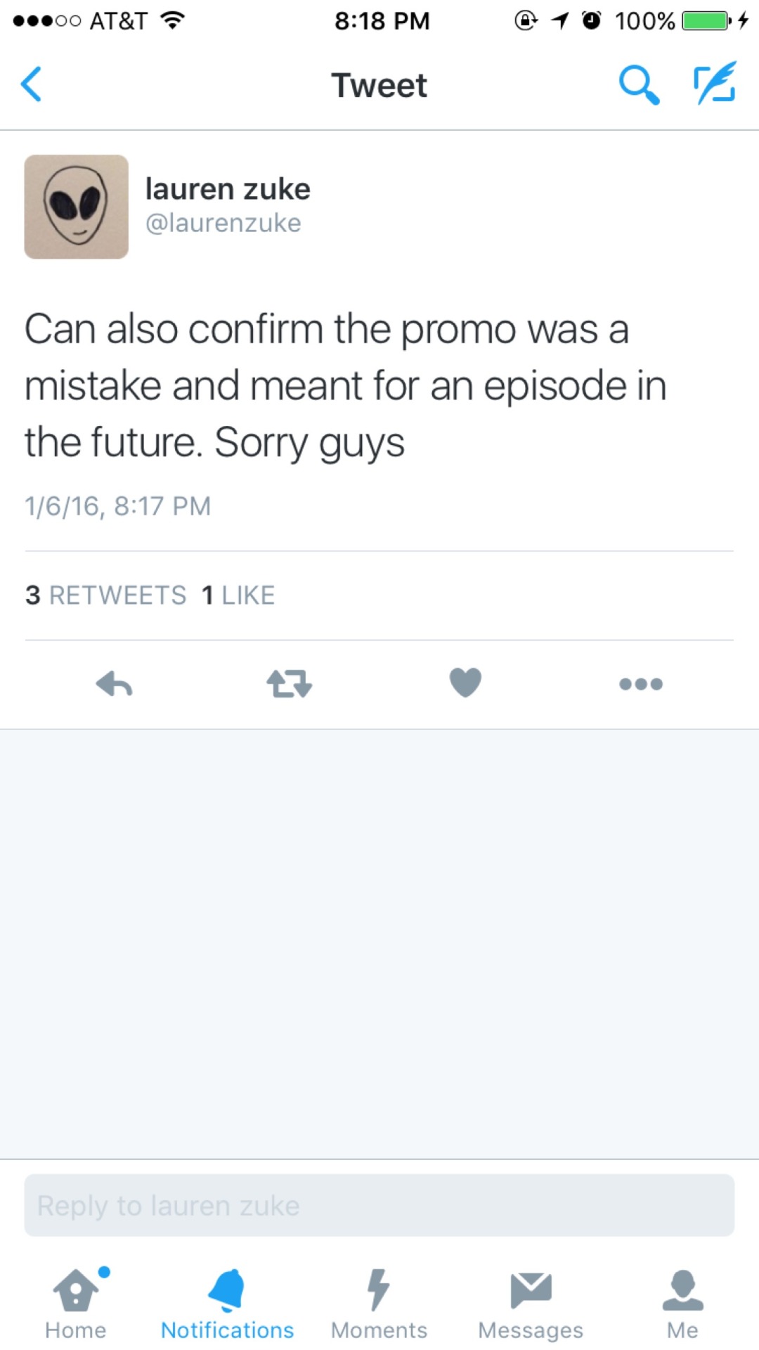 wearygem:  more confirmation