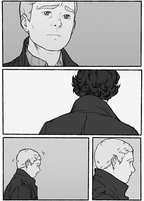 archiaart:  If I were writing Sherlock, I’d have given the plane scene a hug, dammit.