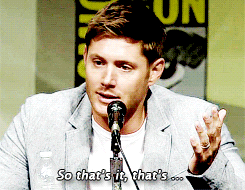 jensengifsdaily:  Jensen Ackles at San Diego Comic Con, 2012