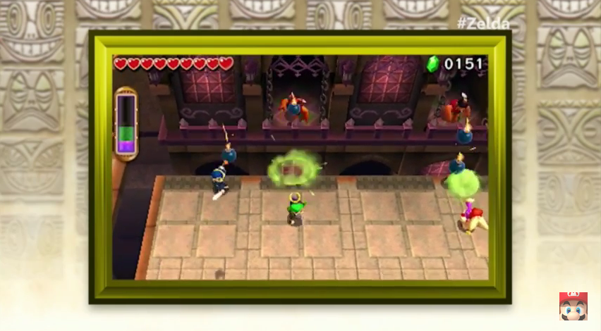 tinycartridge:  The Legend of Zelda: Tri Force Heroes ⊟ Co-op play with two other