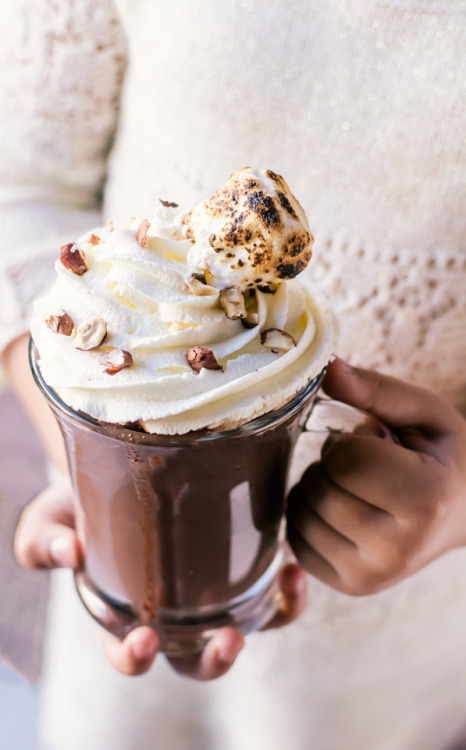 sweetoothgirl:Nutella Hot Chocolate