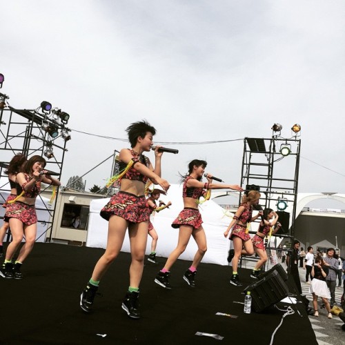 アッパーカット！が火を噴く前！ #uugirl #アプガ #肉フェス