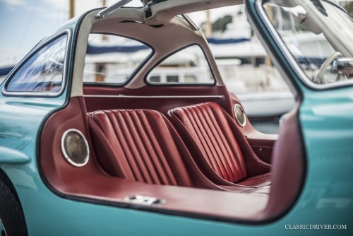 cashcarscourage:cult cars: ‘56 Mercedes-Benz 300 SL ‘Gullwing’