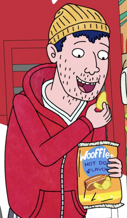 Reason no.384238738457 why I love and relate to Todd Chavez: he’s always unabashedly eati