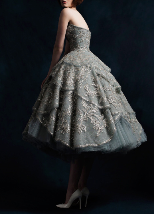chandelyer:Krikor Jabotian ss18 couture