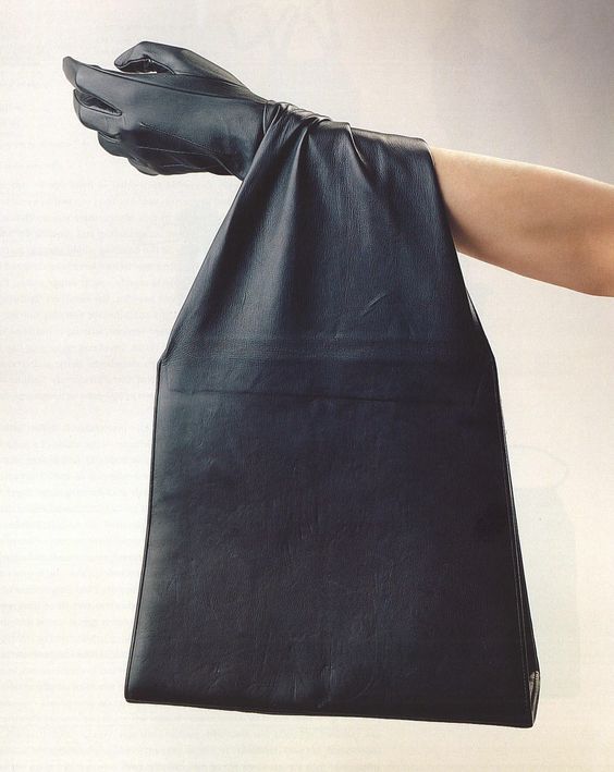 leopardflower:Jean Paul Gaultier Glove Bag