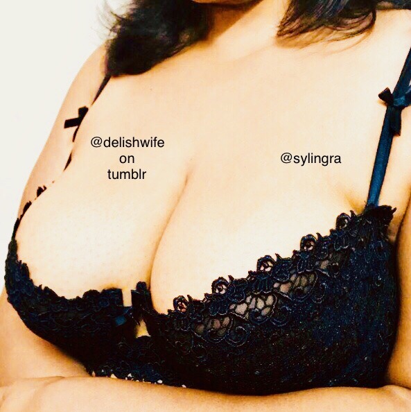 delishwife:  If the cup is only half full, buy a smaller bra. 