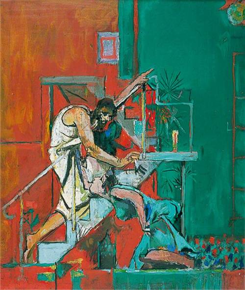 Christ Appearing to Mary Magdalen (Noli Me Tangere), 1961, Graham Sutherland