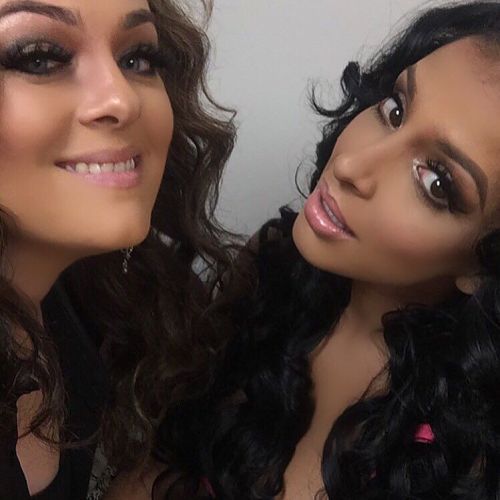 Follow my gorgeous best friend  @shimycatsmua .  Once she hits 100k we have a special surprise for everyone 😍 by missmeena1