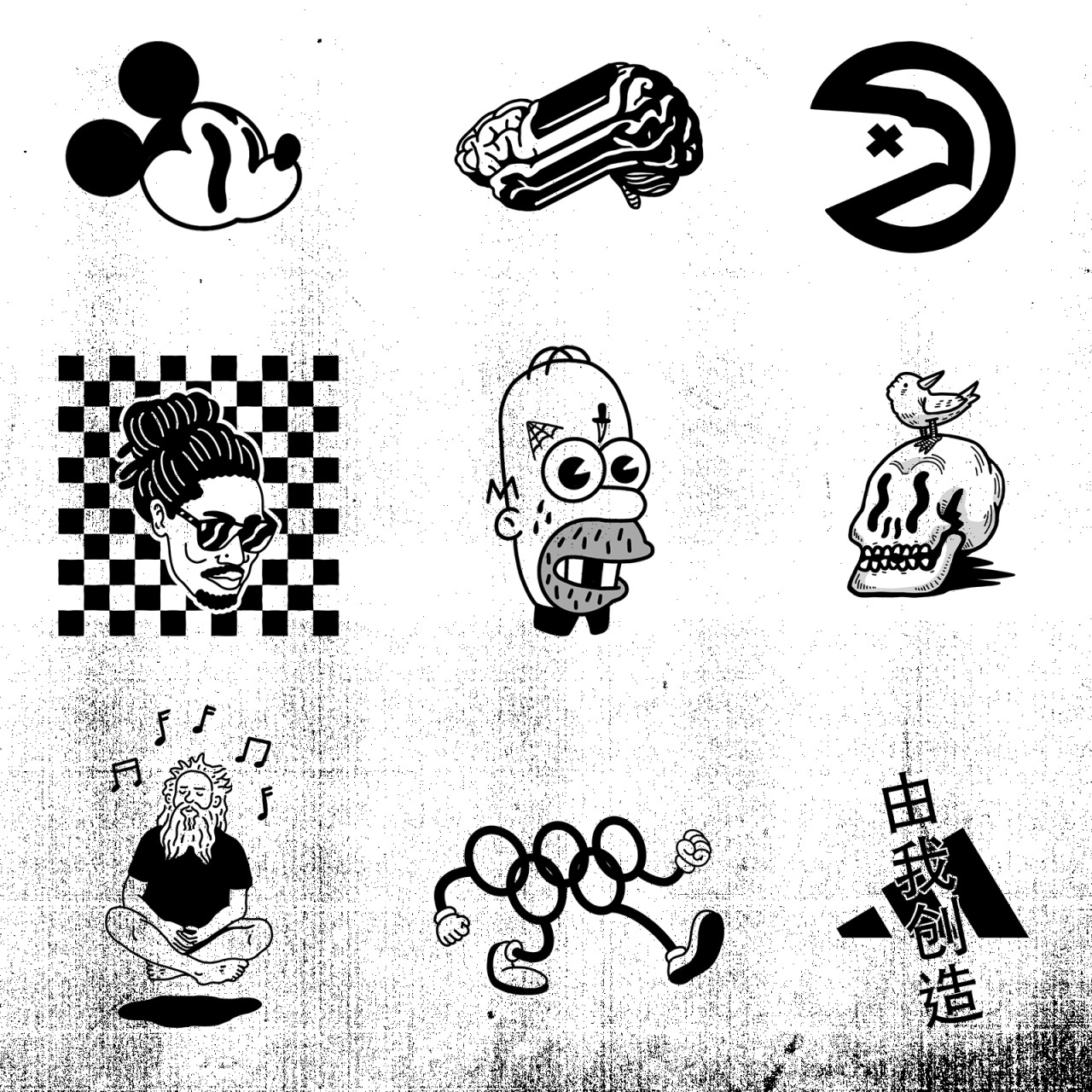 Icons for a portfolio redesign that may never happen.