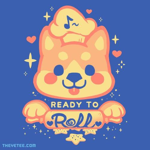 My Pankoroll design on theyetee.com today comes on shirts, sweaters, hoodies and APRONS!!!! These wi