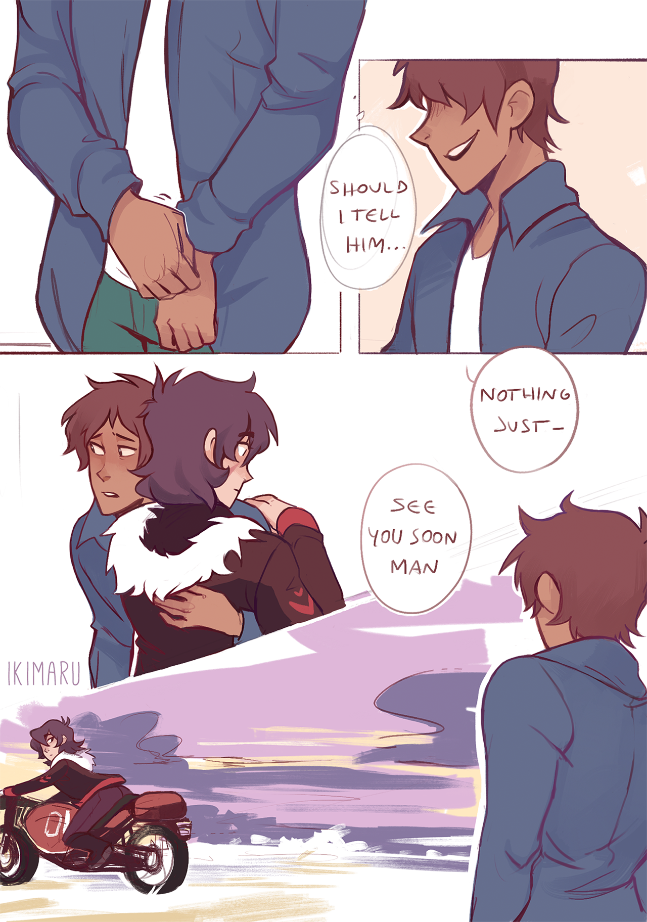part 3 ft Keith trying to escape his feelings and indecisive Lancefirst | &lt; part