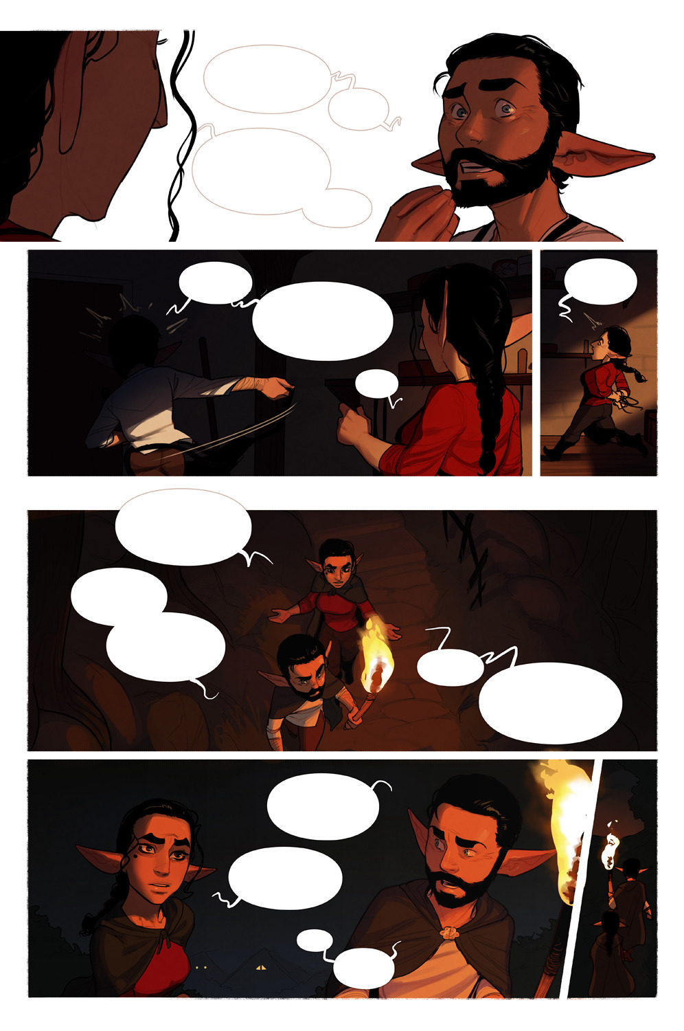Colors! Emotions!Drama!A porn comic without porn!