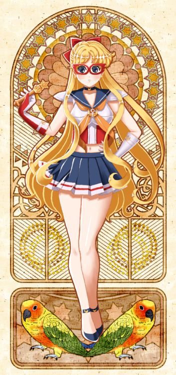 silvermoon424:  Prototype Senshi by チュン 
