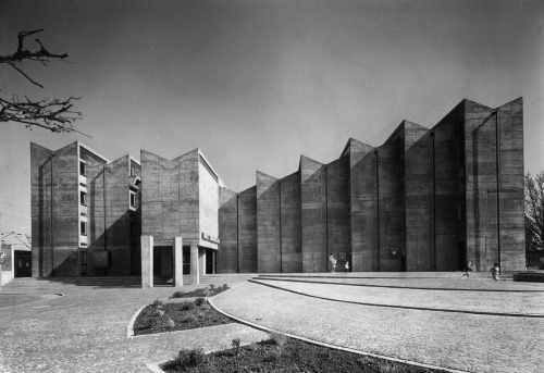 Günter Bock, Haus Sindlingen, early 1960s. Frankfurt, Germany. Photo Wikipedia Jupp Falke.