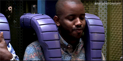 fallontonight:  As part of Audience Suggestion Box, The Roots had to ride Dr. Doom,