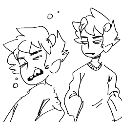 heres some karkat that just woke up or something