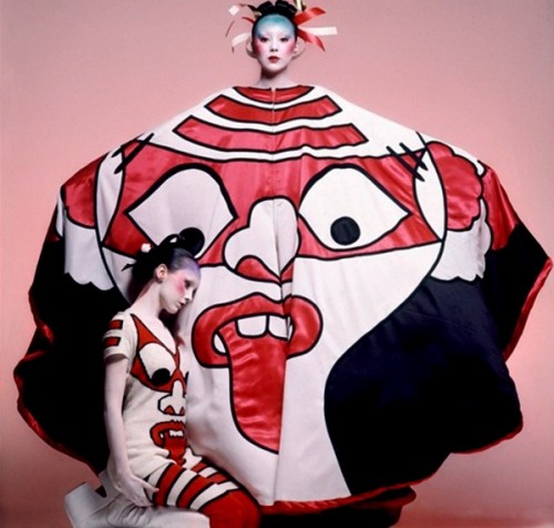 Happy birthday - Feb 8th - to legendary Japanese fashion designer Kansai Yamamoto!