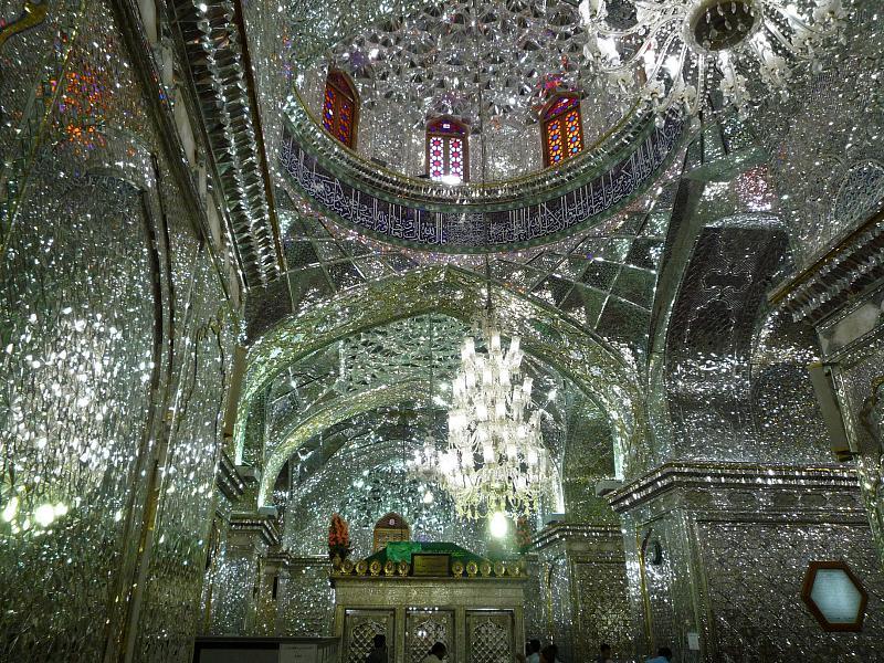 beautifuliran:  Shah Cheragh (King’s Light) Mosque- Shiraz, Iran   This looks like