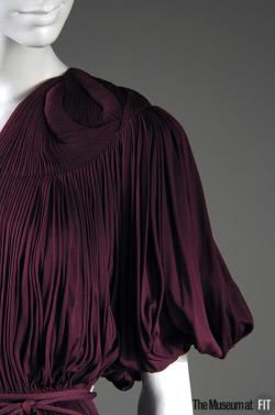 Omgthatdress:  Dress Madame Grès, 1980S The Museum At Fit 