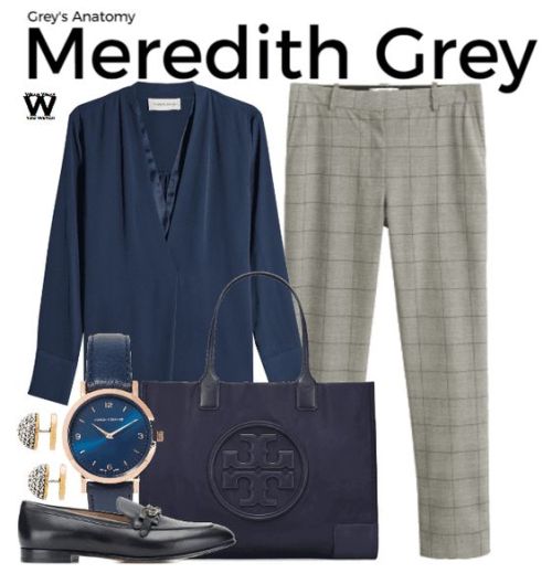 Inspired by Ellen Pompeo as Meredith Grey on Grey’s Anatomy - Shopping info!