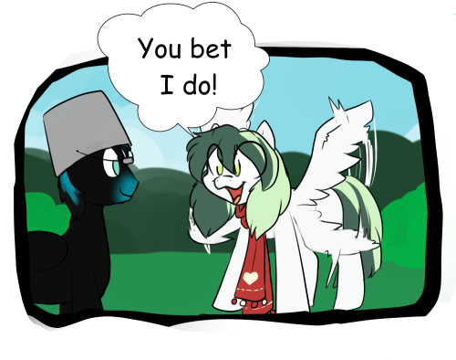 ask-the-clueless-pony:  (Mod: A new challenger approaches!)   omg that first panel, too cute, can’t handle >W< <3